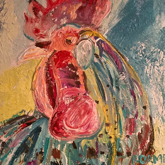 Original painting on canvas byDorotaKormienko 11x14x0.9 inch - Picture 1 of 5